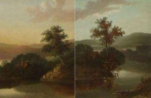 CLEMENTS H 1800-1900,River Scenes with Cottage,Keys GB 2009-06-12