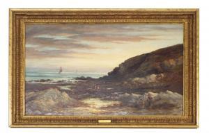 CLEMENTS H 1800-1900,Seaweed Gatherers,1881,Gardiner Houlgate GB 2021-02-11