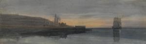CLENNELL Luke 1781-1840,A coastal scene at sunset,Cheffins GB 2019-09-11