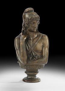 CLESINGER Jean Baptiste 1814-1883,Attis, Consort of Cybele,New Orleans Auction US 2015-03-21