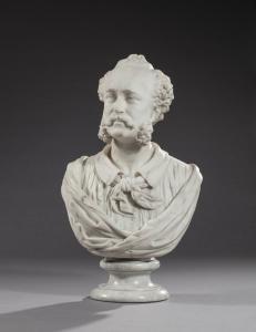 CLESINGER Jean Baptiste 1814-1883,Bust of Paul Dalloz,1870,Sotheby's GB 2023-12-13
