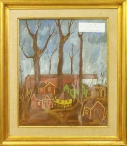 CLEVE Oscar 1906-1991,Landskap.,Auktionskompaniet SE 2008-04-06