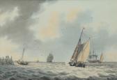 CLEVELEY John II 1747-1786,Sailing craft in choppy waters,1786,Woolley & Wallis GB 2020-03-04