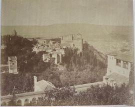 CLIFFORD Charles,Vue générale de l'Alhambra depuis la Colline du so,1855,Daguerre 2021-07-03
