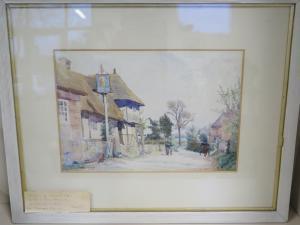 CLIFFORD Edward Charles 1858-1910,The Wheat Sheaf Inn, Westwood, Kent,Willingham GB 2019-02-02
