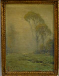 CLIFFORD HUFFINGTON John 1864-1929,Misty Landscape,Skinner US 2011-04-13