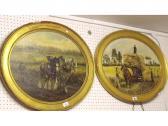 CLIFTON Robin,Rural landscapes with hay making and ploughing,Smiths of Newent Auctioneers 2016-06-10