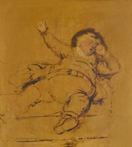 CLINT George 1770-1854,Falstaff Awaking, a sketch,Sotheby's GB 2021-07-08