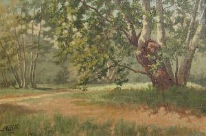 Clinton Conner Albert 1848-1929,A path through the trees,Bonhams GB 2007-10-14
