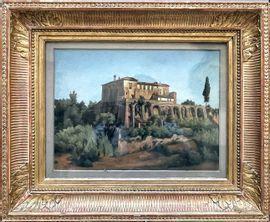 CLOSSON Gilles François,Villa aux environs de Rome,1827,Gautier-Goxe-Belaisch, Enghien Hotel des ventes 2021-05-09