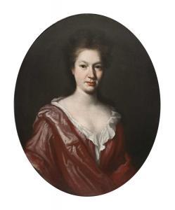 CLOSTERMAN Johan Baptist 1660-1711,Portrait of Ann Grey, neé Carr (c.1675-1755), h,Woolley & Wallis 2024-03-06