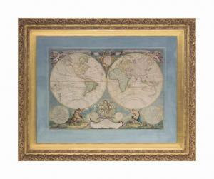 CLOUET Jean Baptiste Louis,Mappemonde contenant les parties connues du globe ,Christie's 2017-07-19