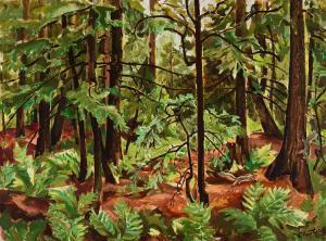 CLOUTIER Albert Edward 1902-1965,Hemlock,Heffel CA 2023-11-30