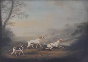 CLOWES Daniel 1774-1829,Three Pointers in a Landscape,1826-28,Halls GB 2020-09-16