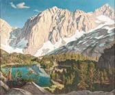 CLUNIE Robert 1895-1984,TEMPLE CRAGS,1958,Abell A.N. US 2019-02-24