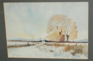 CLUTTERBUCK Jan,Winter landscape,Lacy Scott & Knight GB 2016-02-13