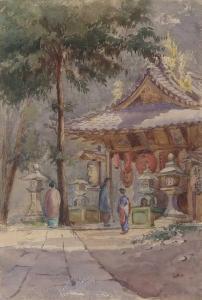 CLUTTERBUCK Violet 1800-1900,Kyoto Temple,Keys GB 2022-07-29