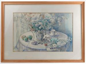 COATES Betty 1900-1900,still life study of flowers on a table,Serrell Philip GB 2017-09-14