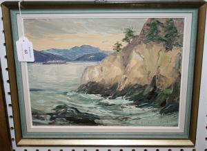 COATES Lois Eastman,Mountainous Landscape,Tooveys Auction GB 2012-04-16
