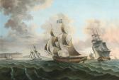 COATES William 1700-1800,the baltic trader 'alster' off a coastline,Sotheby's GB 2004-09-14