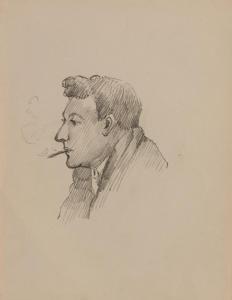 COBB Darius 1834-1919,A collection of pencil sketches,Mossgreen AU 2017-12-11