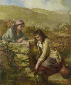 COBBETT Edward John 1815-1899,Collecting water,Bonhams GB 2013-06-11