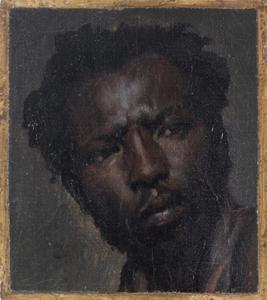 Cochereau Léon Mathieu 1793-1817,Tête d'homme noir,Tajan FR 2009-10-21