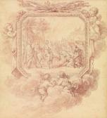 COCHIN Charles Nicolas II 1715-1790,L'entrée du Christ à Jérusalem,Kahn & Associes FR 2009-11-26