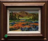COCHRANE Jan,Autumn Path and Lupine and Poppies,Clars Auction Gallery US 2013-03-16