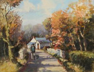 Cochrane Ray,AUTUMN ON THE BYRESTOWN ROAD,Ross's Auctioneers and values IE 2023-10-11