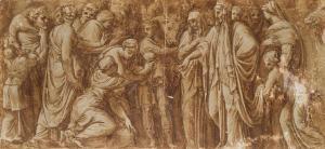 COCK Hieronymus 1510-1570,Escena bíblica,Duran Subastas ES 2023-07-19