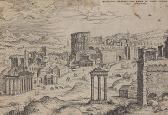 COCK Hieronymus 1510-1570,Prospectus Colossai,1550,Aspire Auction US 2013-02-16