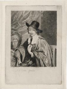 COCLERS Jean Georges Christ. 1715-1751,Bildnis des Adriaen van Ostade in Halbfigur,Galerie Bassenge 2023-06-07