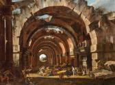 CODAZZI Viviano,Arches in ruins and Hecuba’’’’s vengeance over Pol,Palais Dorotheum 2015-10-20