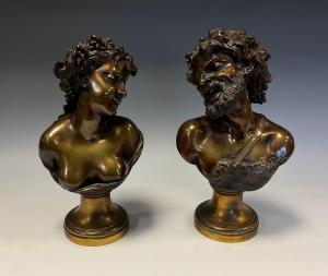 CODINA V.,Bacchus and a Maenad,1870,Bamfords Auctioneers and Valuers GB 2023-08-09
