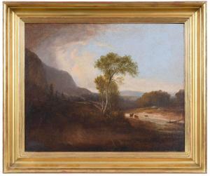 CODMAN Charles 1800-1842,Landscape with Cows,Brunk Auctions US 2021-10-22