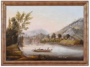 CODMAN Charles 1800-1842,The Tow Ferry,Brunk Auctions US 2022-11-12