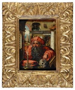 COECKE VAN AELST Pieter I 1502-1550,SAN GIROLAMO NELLO STUDIO,Babuino IT 2022-10-18