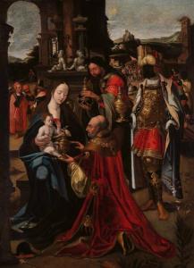 COECKE VAN AELST Pieter I 1502-1550,The adoration of the Magi,AAG - Art & Antiques Group 2019-06-17