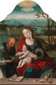 COECKE VAN AELST Pieter I 1502-1550,The Holy Family in a Landscape,Palais Dorotheum AT 2017-04-25