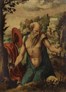 COECKE VAN AELST Pieter I 1502-1550,The Penitent Saint Jerome,Christie's GB 2019-05-01