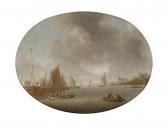 COELENBIER Jan 1600-1677,A river landscape,1643,Christie's GB 2011-11-01