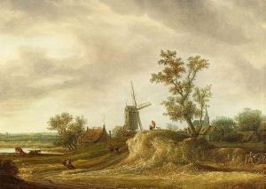 COELENBIER Jan 1600-1677,Landscape with a Windmill,Lempertz DE 2018-05-16