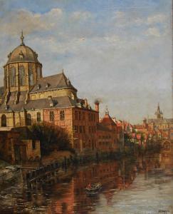 COENE J 1800-1800,Vue de Malines,Brussels Art Auction BE 2017-03-14