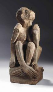 COENRAAD Willem 1877-1933,Monkey,1915,Christie's GB 2014-12-16