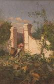 COFFA Andrea 1800-1800,La raccolta delle zucche,1877,Gliubich Casa d'Aste IT 2022-09-21