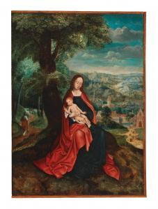 COFFERMANS Marcellus,The Virgin and Child in an extensive landscape,Palais Dorotheum 2023-10-25