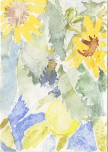 COFFEY Susanna 1969,EST. Sunflowers III,2020,Dreweatts GB 2020-11-19