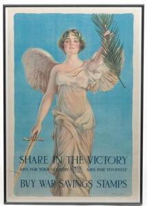 COFFIN William Haskell,Share In the Victory, Save for Your Country...Buy ,1918,Garth's 2021-03-19