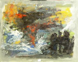COGNASSE Paul 1914-1993,Abstraction,Siboni FR 2017-10-15